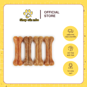 Xương da bò cho chó gặm- Đồ chơi cho chó